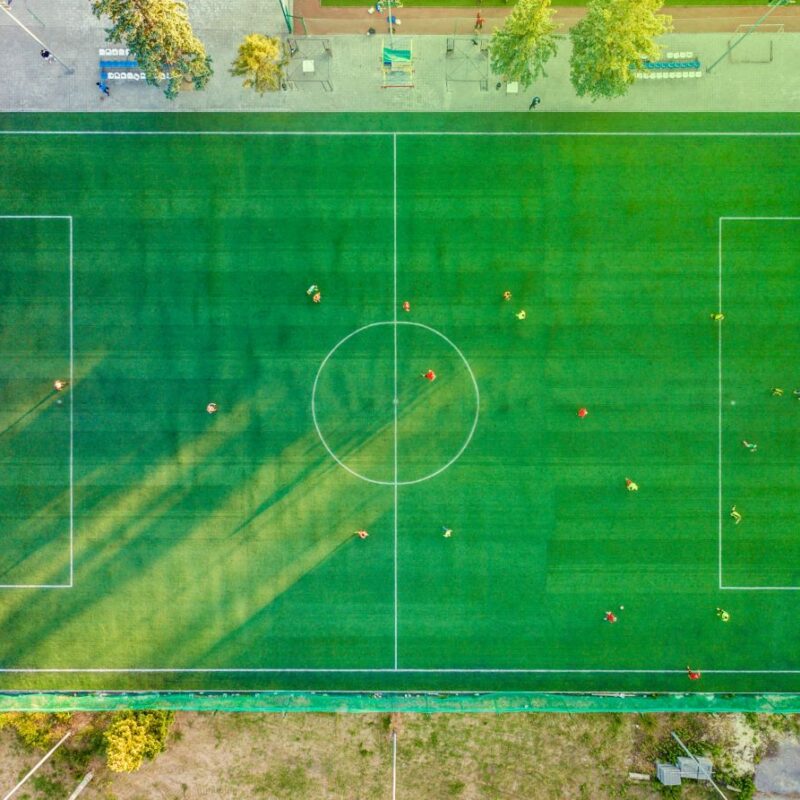 photo terrain de foot