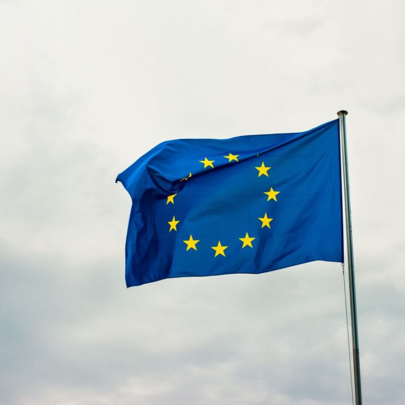 photo d'un drapeau de l'union européenne