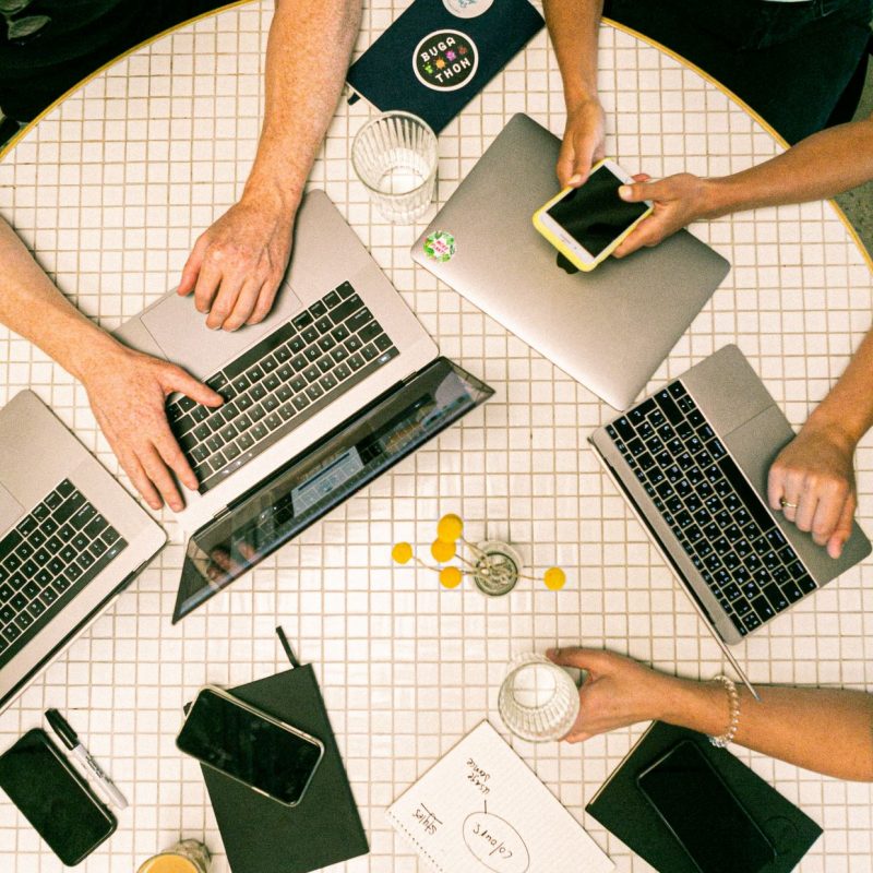 photo d'une réunion collaborateur
