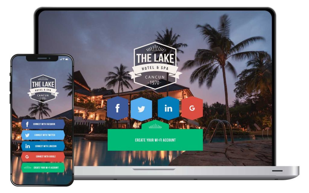 Le portail captif wifi d'un hôtel, une mine d'or pour la satisfaction client.