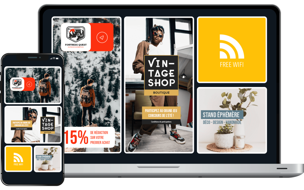 Proposer un écosystème digital via les réseaux wifi points de vente