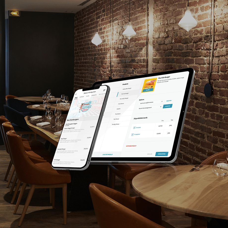 photo produit smilein sur tablette et téléphone sur un fond