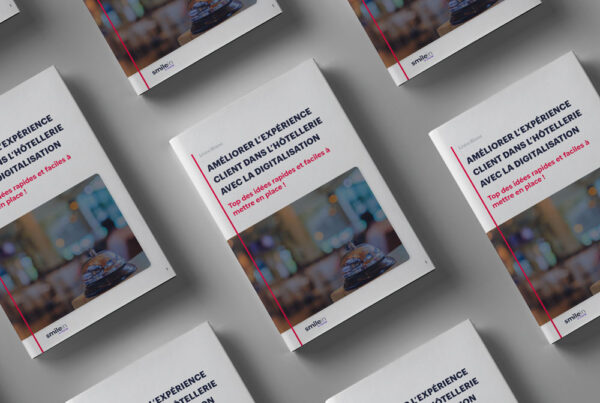 mockup du livre blanc sur des livres physiques